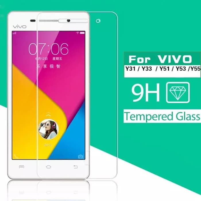 TEMPERED GLASS VIVO Y31 ANTI GORES KACA FULL BENING - SCREEN PROTECTOR