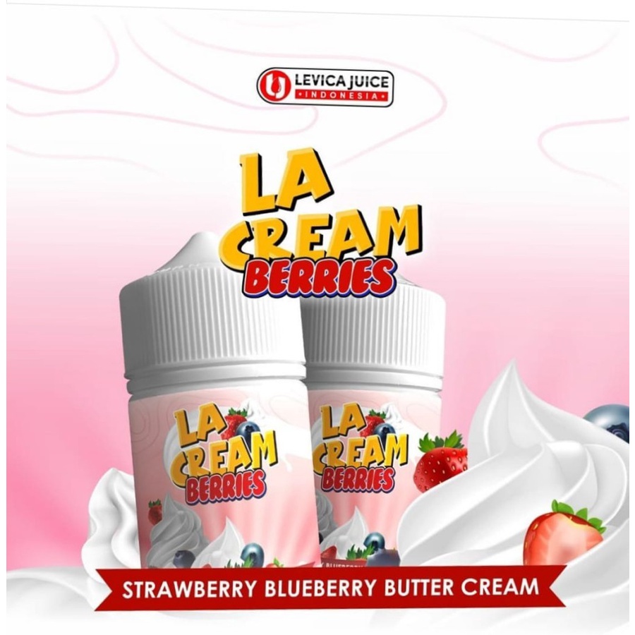 LA CREAM BERRIES BY LEVICA JUICE 3MG 60ML