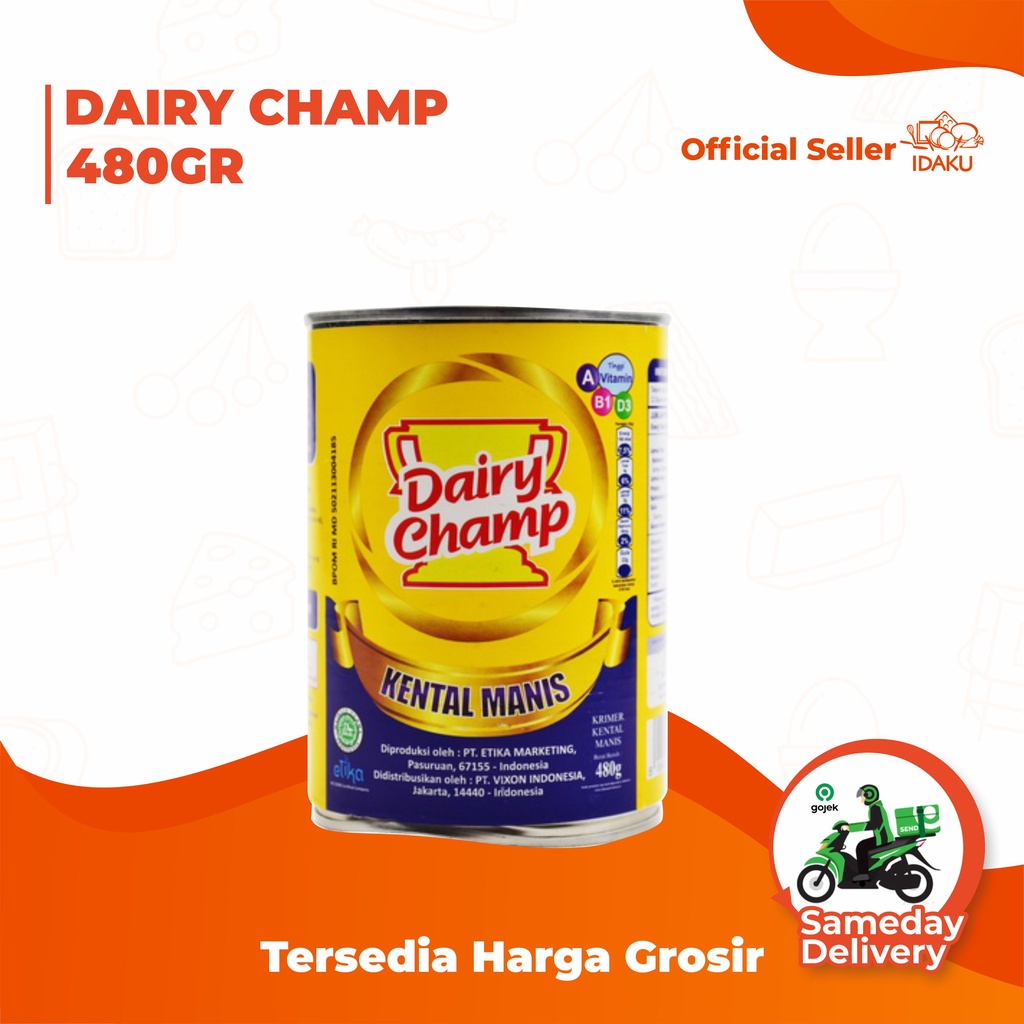 

Dairy Champ Kaleng 480gr