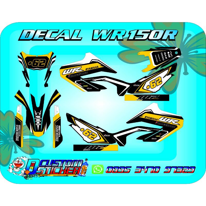 DECAL WR150R/DECAL FULLBODY WR150R/DECAL KLX/DECAL KTM