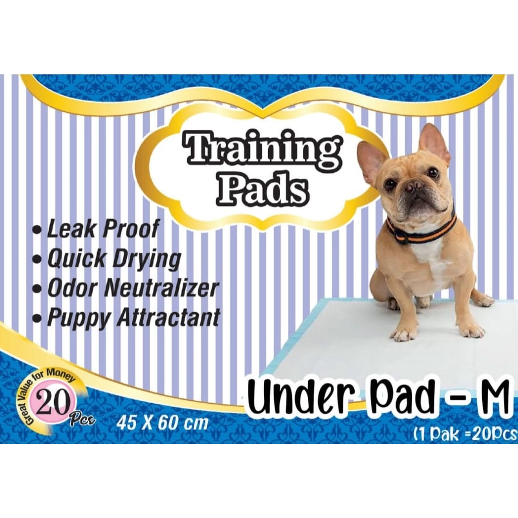 Underpad 45x60 Pee Pad Toilet Training Pads Kucing Anjing Alas Kandang