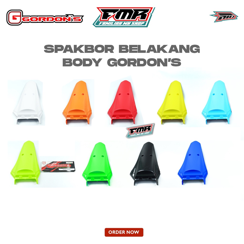 SPAKBOR BELAKANG KLX BODY GORDON SPAKBOR BELAKANG GORDON KLX 150