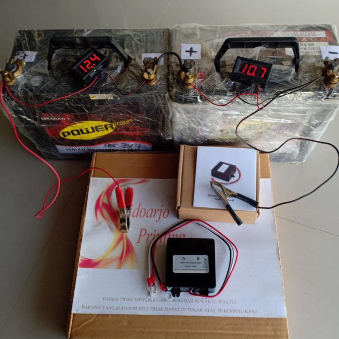 Yang Dicari] Battery Equalizer Be24 Alat Penyeimbang Aki Sistem Seri 24V (12V+12V)