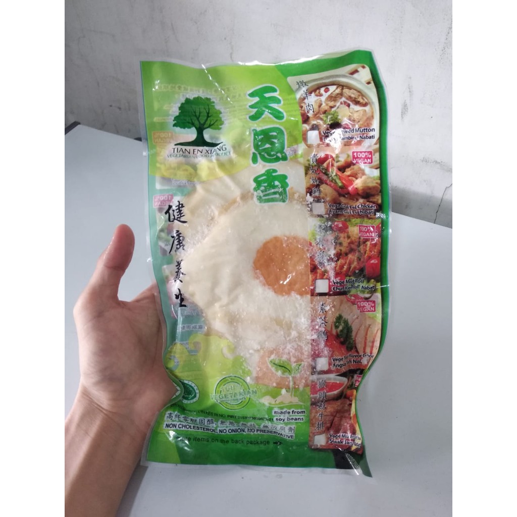 

Tian En Xiang Telur Mata Sapi Vegan / Vegetarian Egg isi 6