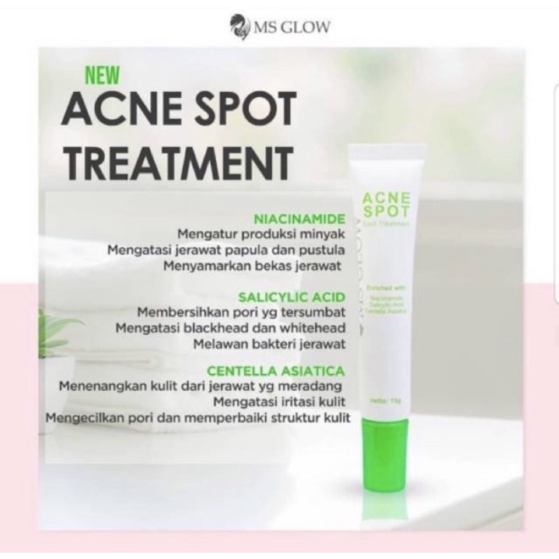(READY STOCK BARU) MS GLOW TREATMENT SPOT ACNE SPOT / DARK SPOT / PORE AWAY