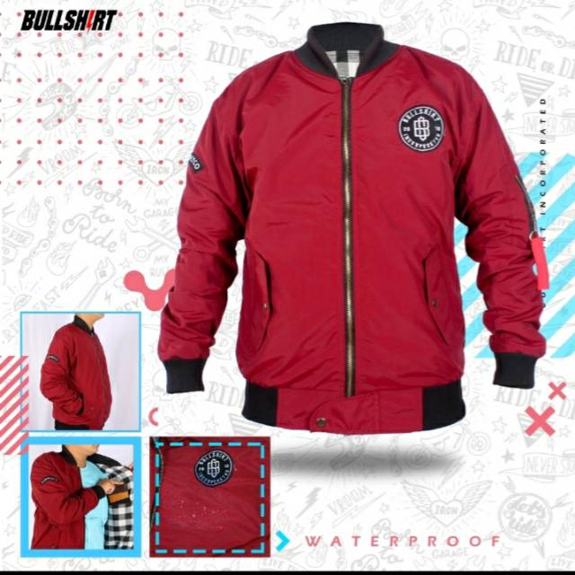 Jaket bomber |original brand lokal bullshirt