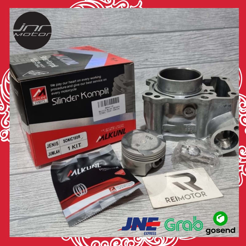 CYLINDER BLOK BORING SEHER PISTON KIT ASSY SONIC CB150R CB 150 LED K56