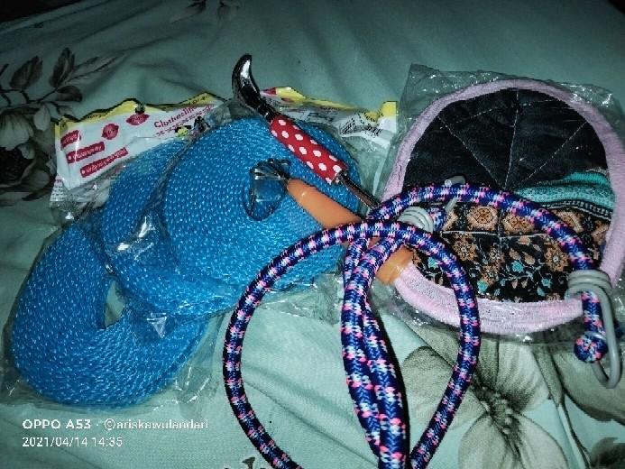 Jampel Panci Kain Penahan Panas Pelindung Tangan Saat Masak  80gr