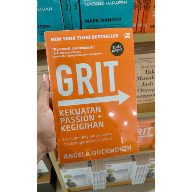 GRIT : Kekuatan Passion + kegigihan