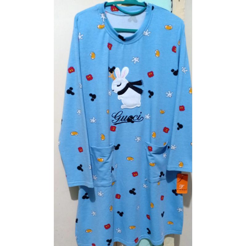 Kaos Gucci Atasan Wanita Lengan Panjang Baju Santai