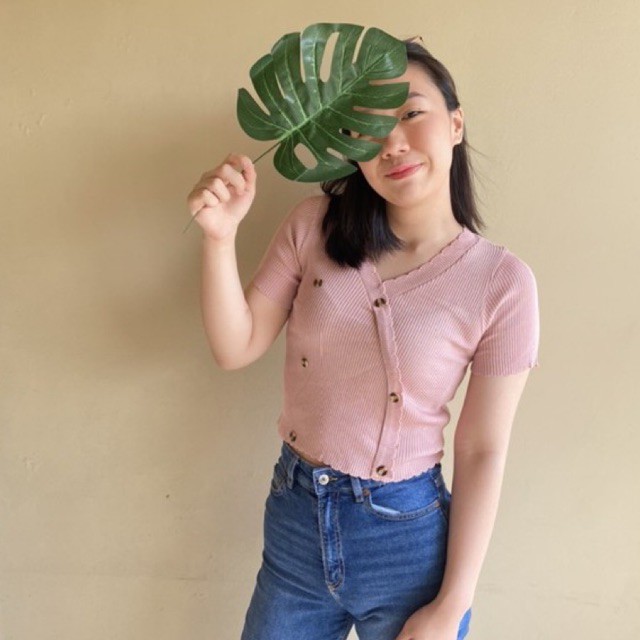 ITSYOURAA | Tata tops - Crop Tops/ Atasan Korea/Tops Cewek/Atasan Wanita