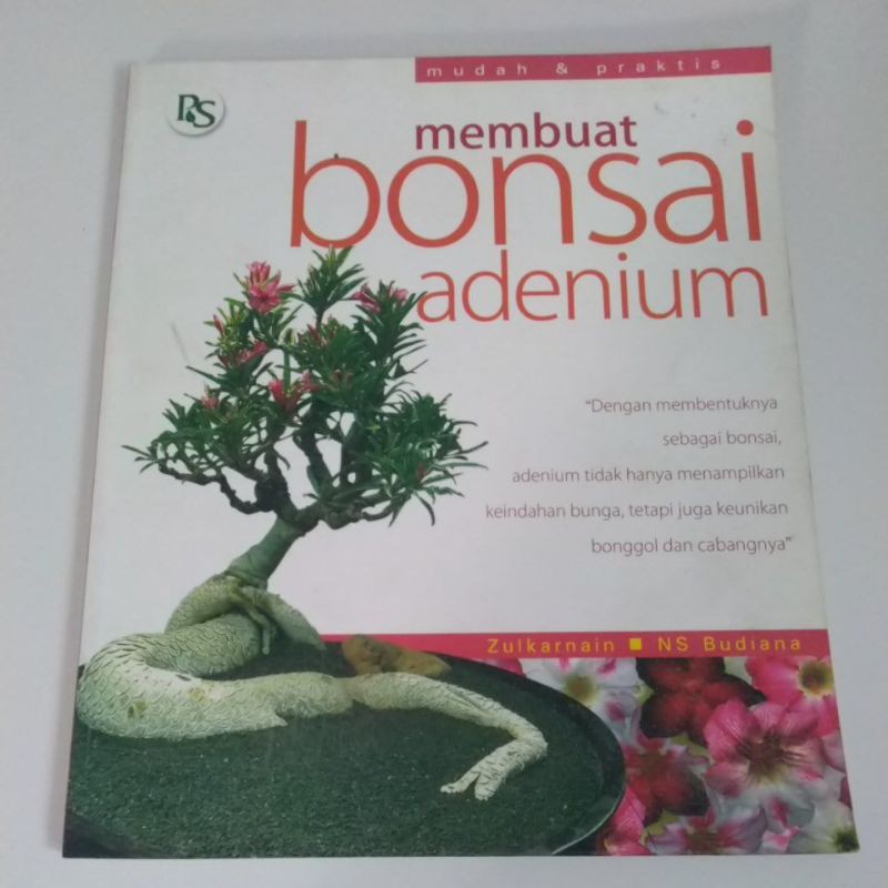 Buku membuat bonsai Adenium