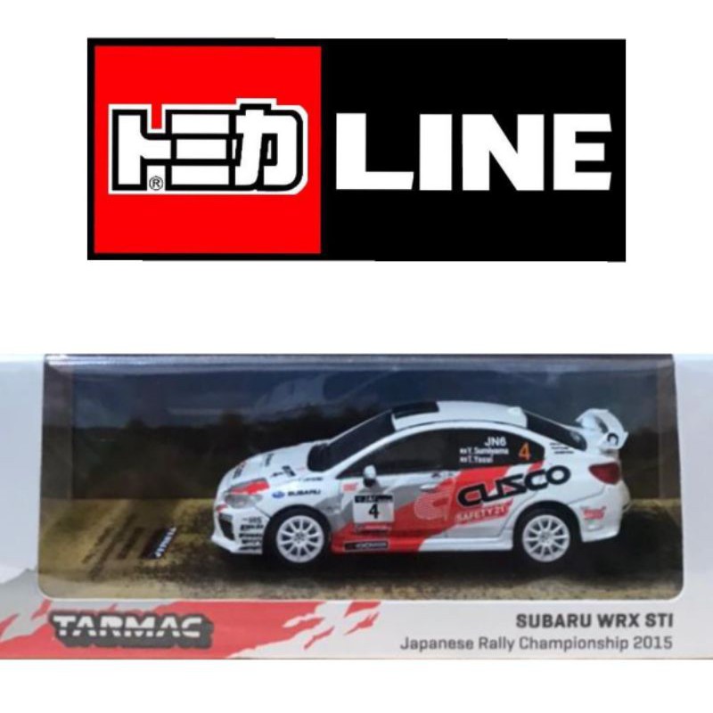 TARMAC WORKS SUBARU WRX STI JAPANESE RALLY CHAMPIONSHIP 2015