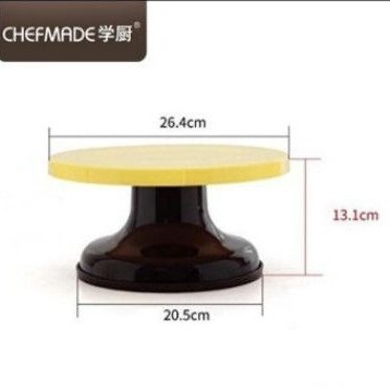 chefmade decorating turntable wk9300 / meja putar hias kue