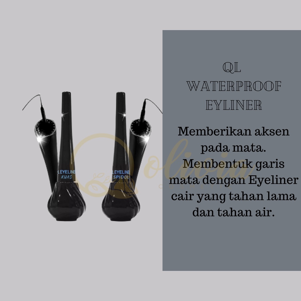 (ORI)QL  WATERPROOF EYLINER