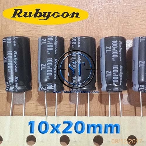 Elco Elko Kapasitor Capacitor 100/100 100uF/100 100/100V 100uF/100V 100uF/100 100/100V HQ 100uf 100v Isi Full Kualitas Bagus