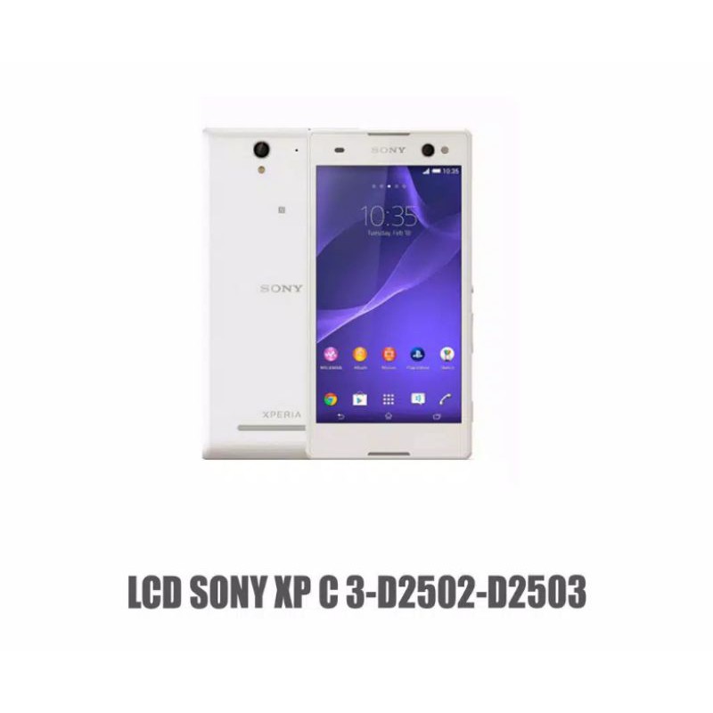 LCD TOUCHSCREEN/FULLSET SONY XPERIA C3/D2533/D2502 ORIGINAL