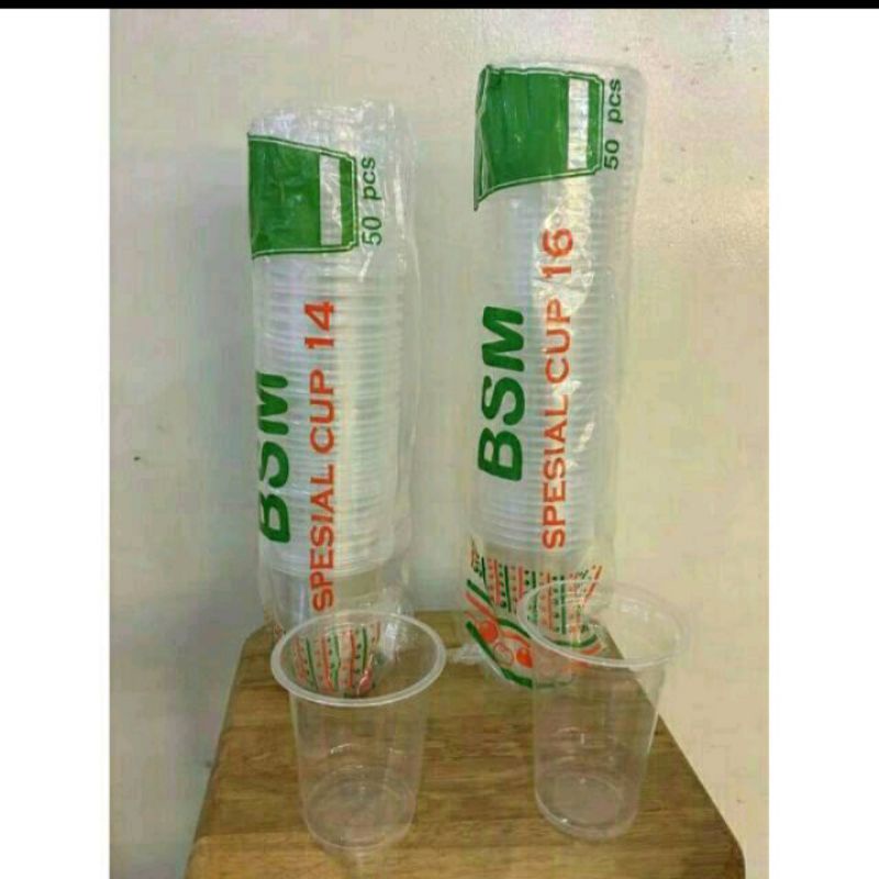 gelas cup BSM