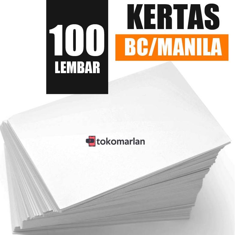 

Kertas BC ( Brief Card ) 160gsm Pack 100 Lembar F4 A4 untuk Undangan Kartu Nama Sertifikat Poster (KODE Y9)