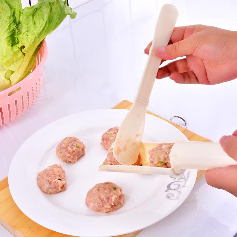 Utama Jakarta Baru - Alat Cetakan Bakso Plastik/ Cetakan Perkedel &amp; Bakwan / Meat Ball Maker