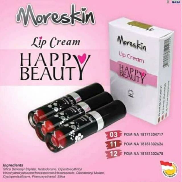 Moreskin Lip Cream Nasa - Moreskin Lip Cream Happy Beauty - HBLCREAM NASA
