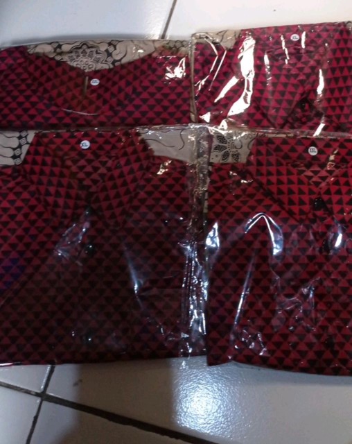 Maura Couple - Sania Ruffle Batik Couple Ori Ndoro Jowi Garansi Termurah Shopee - Batik Modern Solo