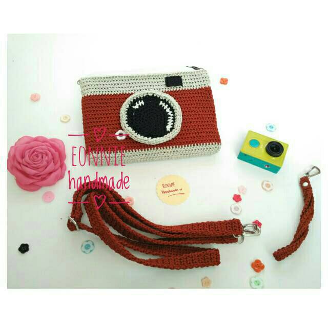 Tas rajut mirrorless camera
