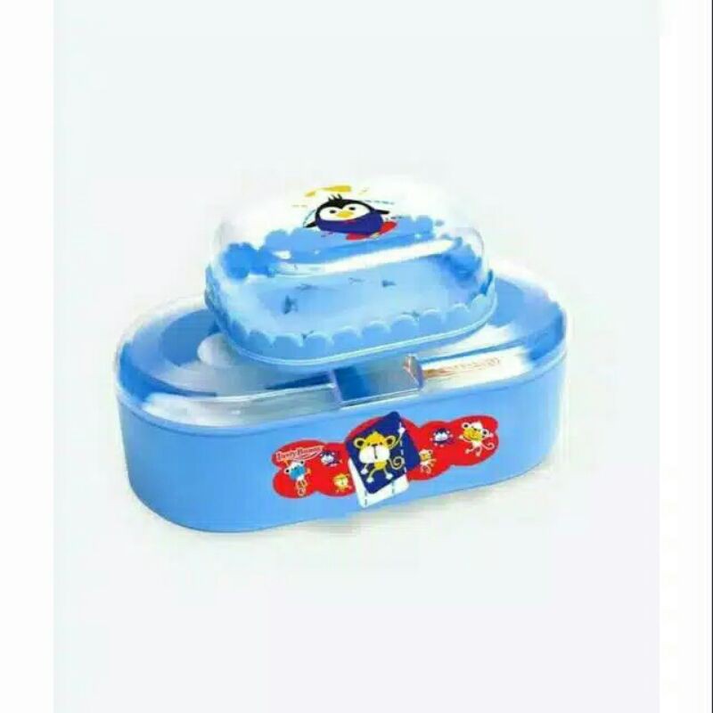 TEMPAT BEDAK BAYI LUSTY BUNNY + TEMPAT SABUN-TEMPAT BEDAK + SABUN LUSTY BUNNY-TEMPAT BEDAK MURAH