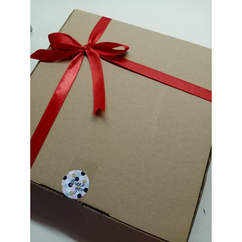 

hampers Brownies sekat 20*20