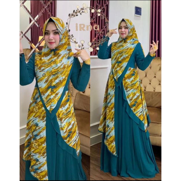 set syar'i Remboelan/ merona / aurora 100% ORI irna gallery