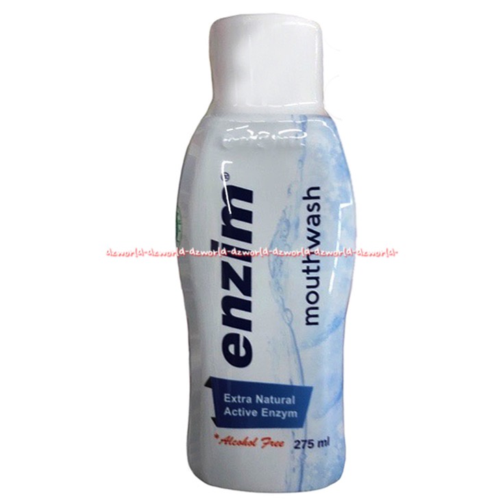 Enzim Mouthwash 275ml Extra Natural Active Enzym Obat Kumur Kumur Penyegar Mulut Enzim Mouth Wash 275 ml