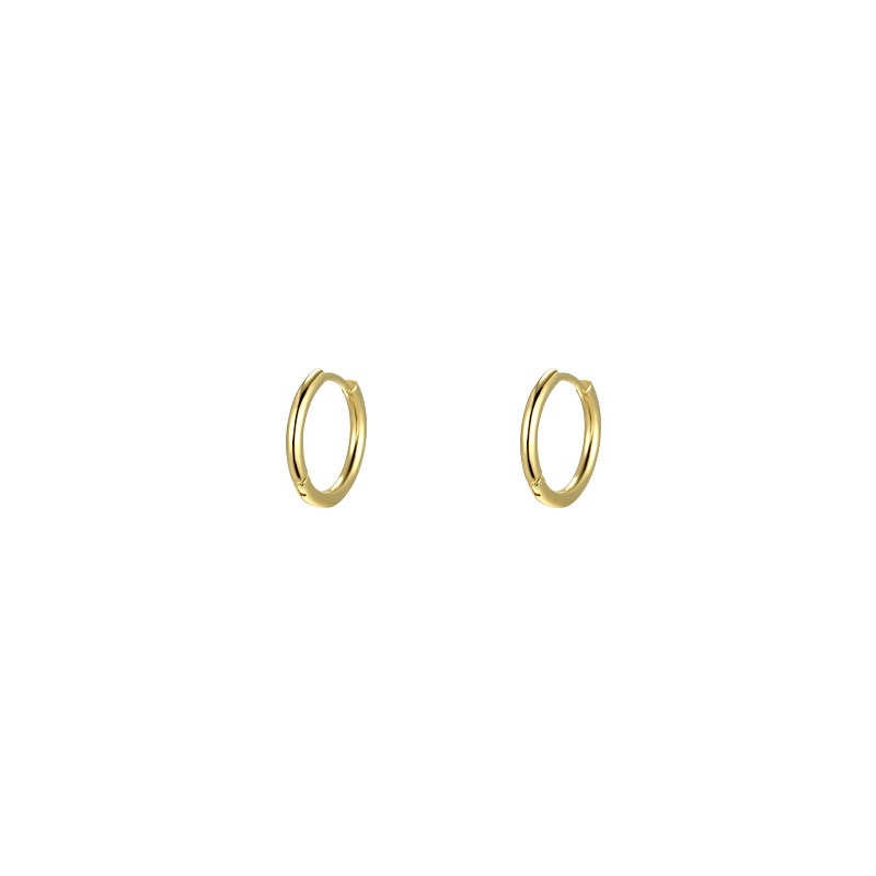 Anting Tusuk Motif Jaring Simple Trendy Warna Merah Untuk Wanita