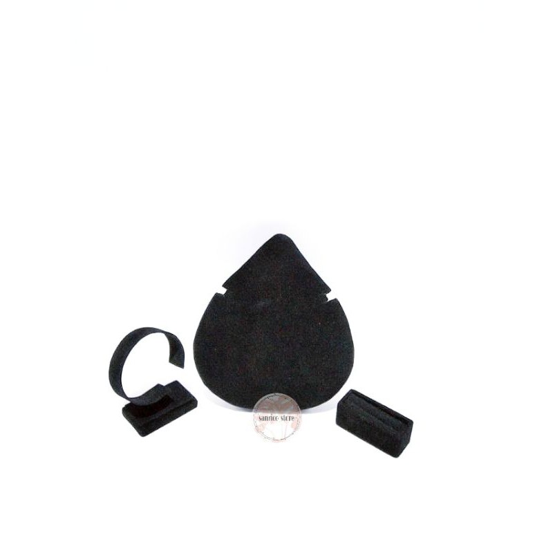 display kalung 1 set/display bludru/tempat mahar/love set