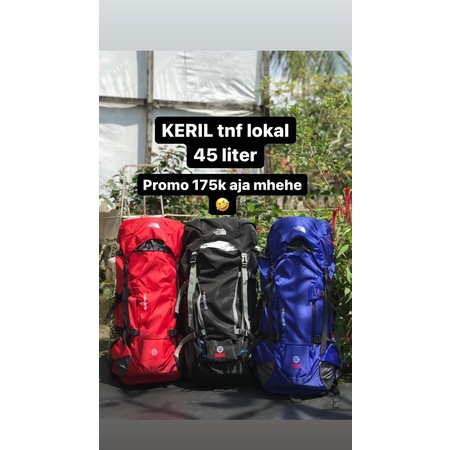 tas KERIL tnf elektra 45 liter