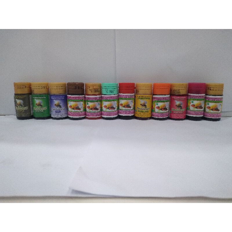 CENDRAWASIH PEWARNA MAKANAN SUMBA ANEKA WARNA 15ml