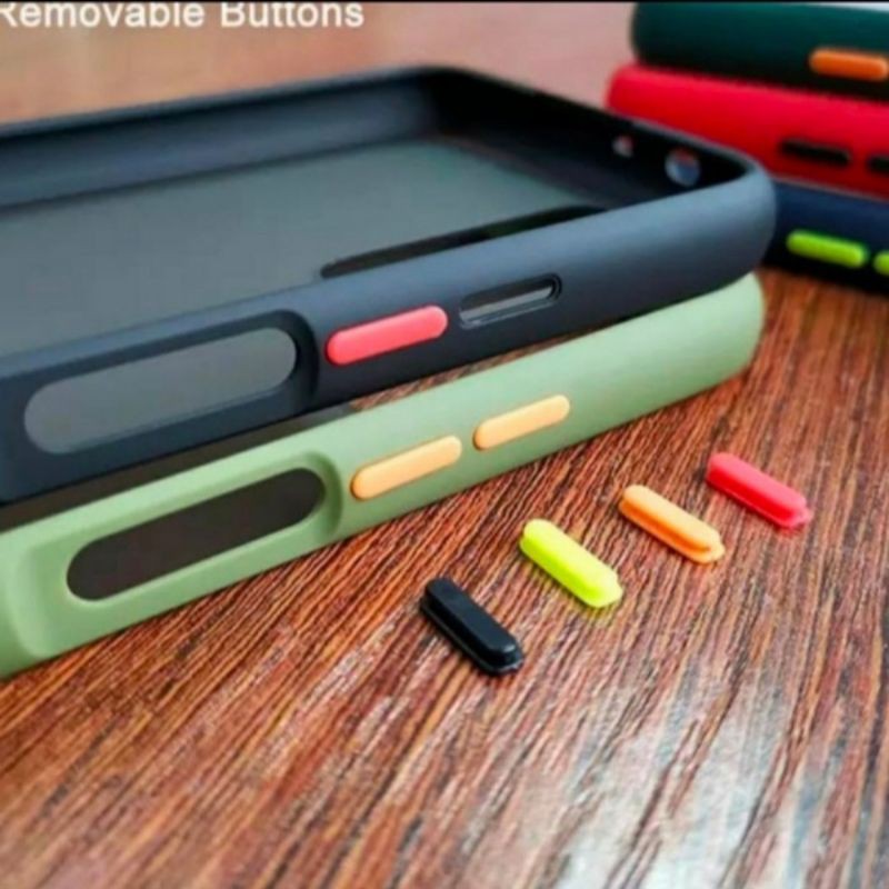 Xiaomi Poco F3 case fuze dove doff matte colour warna