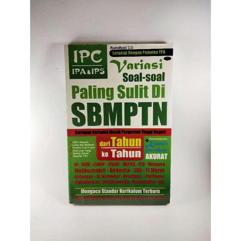 variasi soal soal IPA&IPS SBMPTN . vb5/vre4