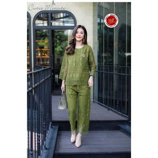 Stelan Brokat Cutie Minute Ori bangkok Thailand