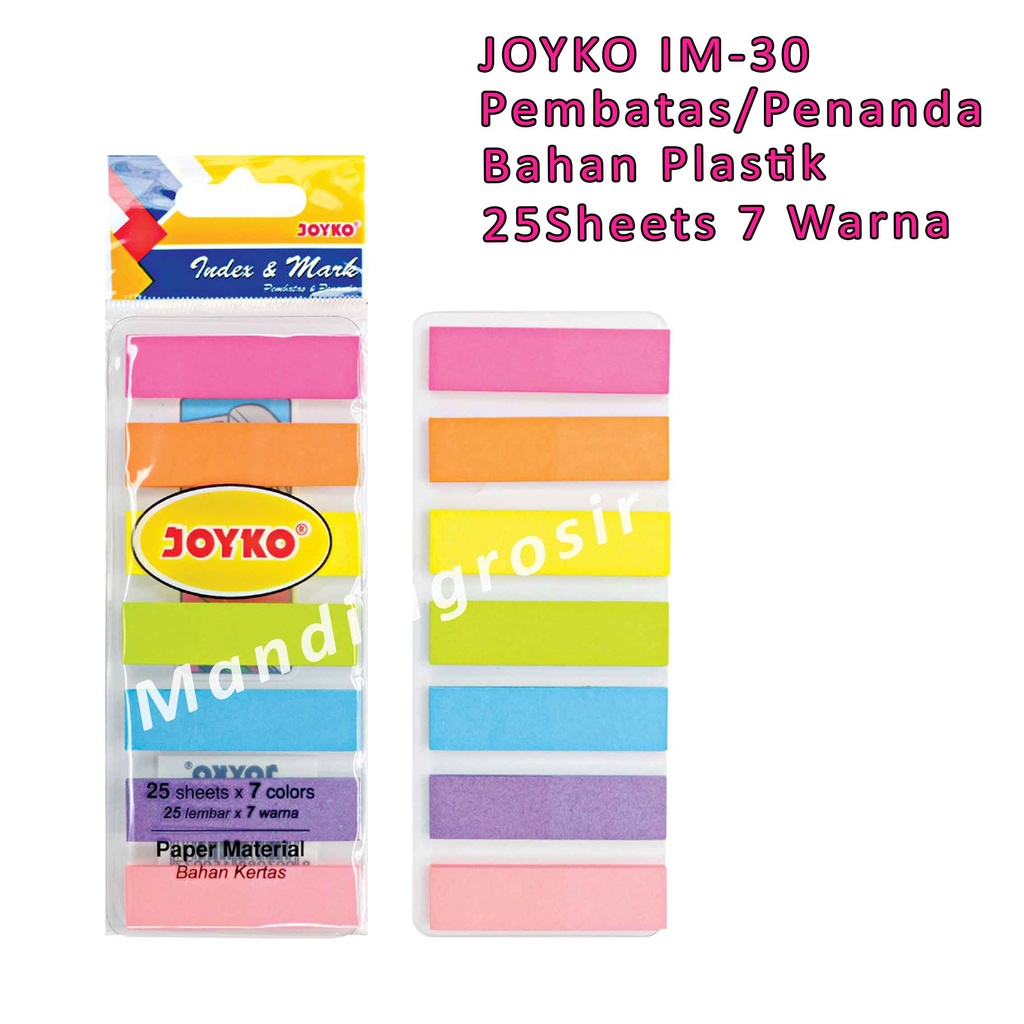 Index&amp;Mark * Joyko * Pembatas &amp; Penanda * Memo IM-30 &amp; 32