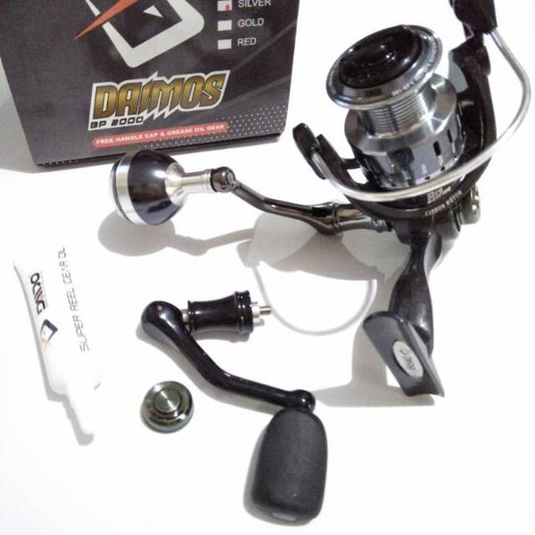 Alat Pancing Murah Rill Rell Daido Daimos BP Pro Series 2000 Gulungan Katrol senar