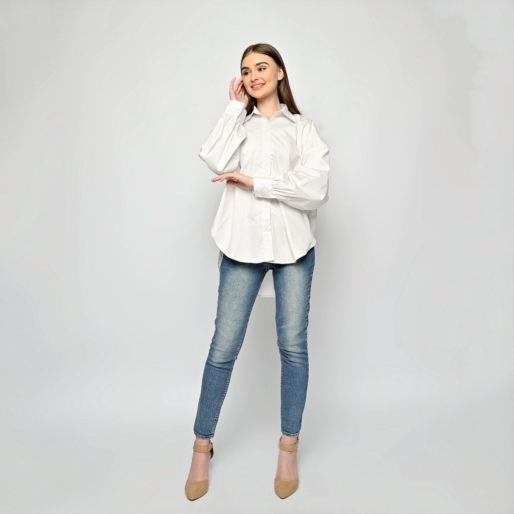 Oversized Poplin Shirt (Kemeja Oversize)