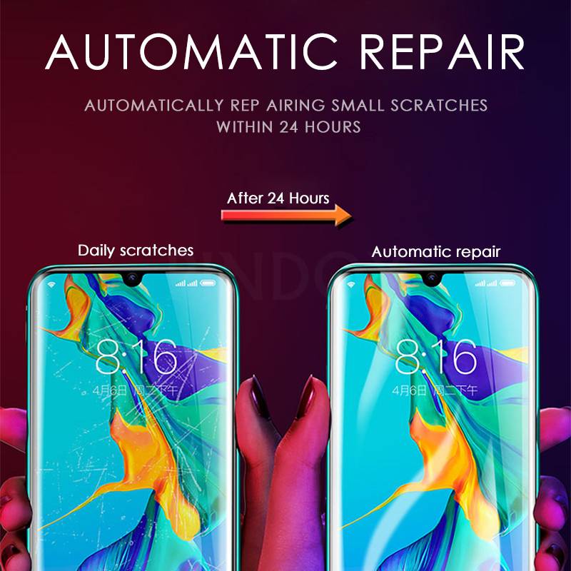 Film Pelindung Layar Hydrogel Untuk Huawei Honor 10 Lite / 10 / 9x / 9x Pro / X10 / X10 Max Honor V40 / Play 5 / 50se / 50se