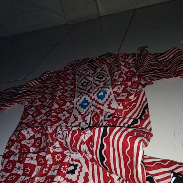 Dress Tunik Batik Santika Songket