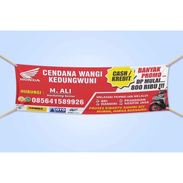 Cetak Spanduk / Banner Per meter