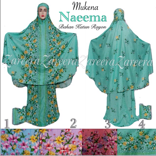 MUKENA BUNGA LEMBAYUNG NAEEMA