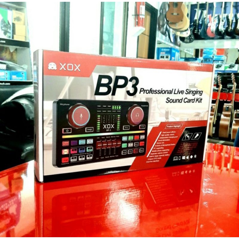 XOX BP3 LIVE SINGING SOUNDCARD KIT