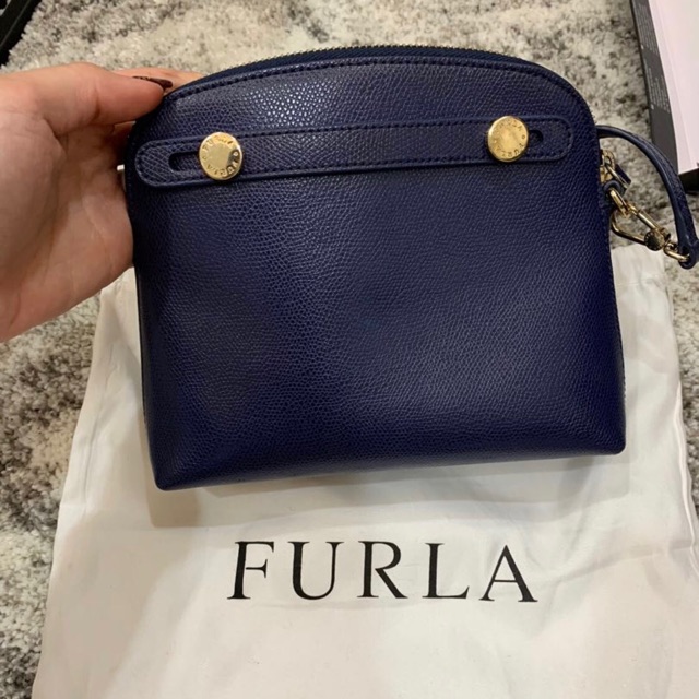 Furla Mini Piper Navy