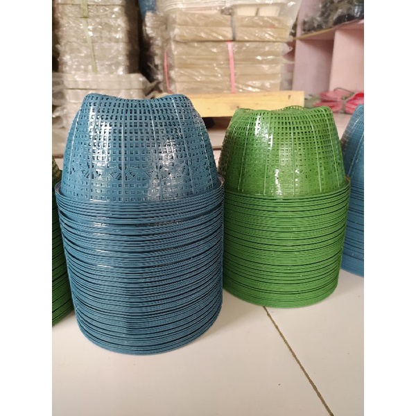 Ceting Bulat Besek Plastik Keranjang Kenduren Slametan Lusinan