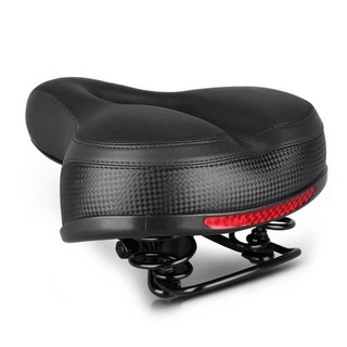 TaffSPORT Sadel Sepeda Spring Absorber Reflective Big Butt TaffSPORT Sadel Sepeda Spring Absorber Reflective Big Butt