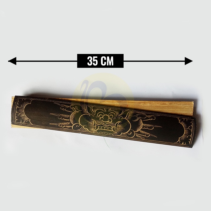 

Takepan Cakepan Lontar 35cm Bambu Sampul Lontar | Alat Nyurat Lontar